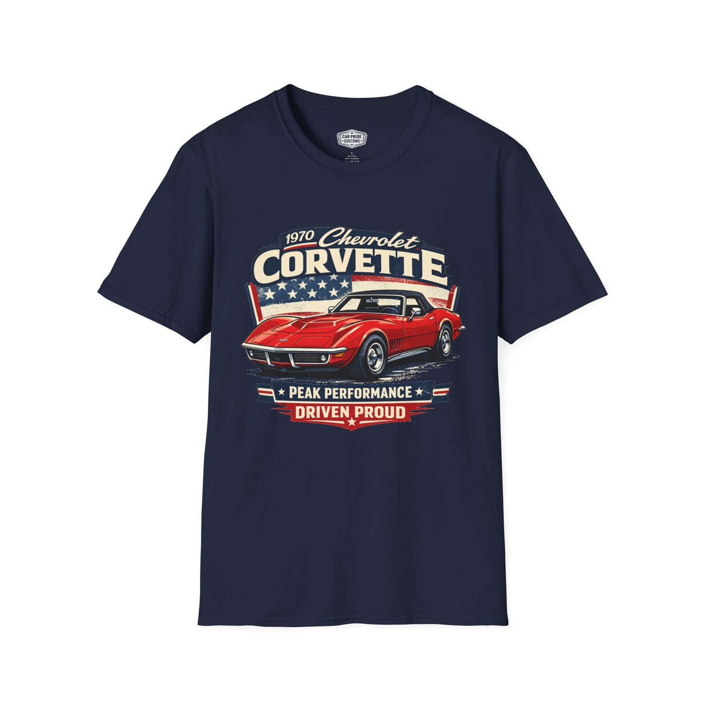 1970 Chevrolet Corvette Red Pride - Standard Tee