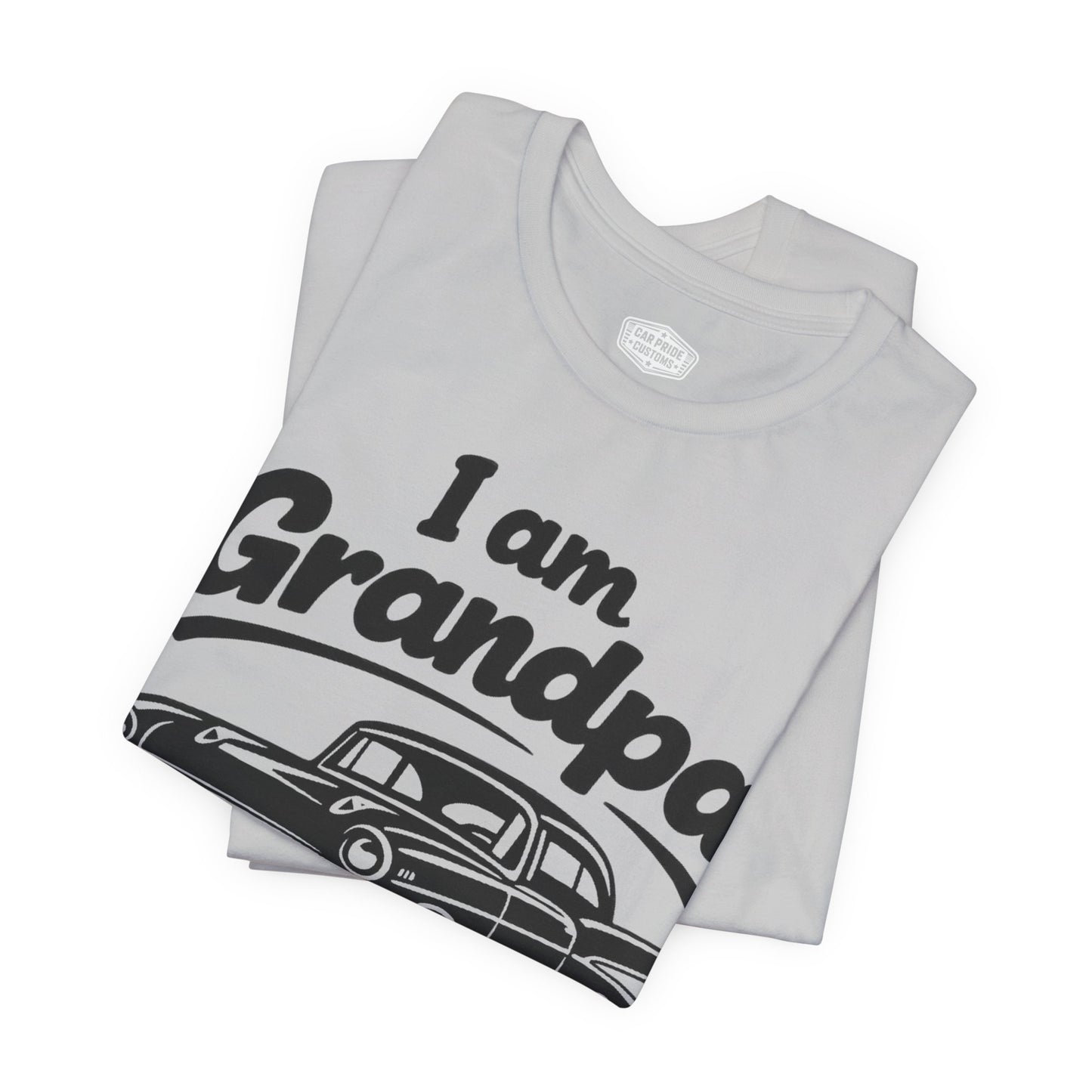 Funny Car T-Shirt | Classic Car Grandpa T-Shirt| Grandpa Car Lover Gift | 1957 Chevrolet Bel Air | I am Grandpa