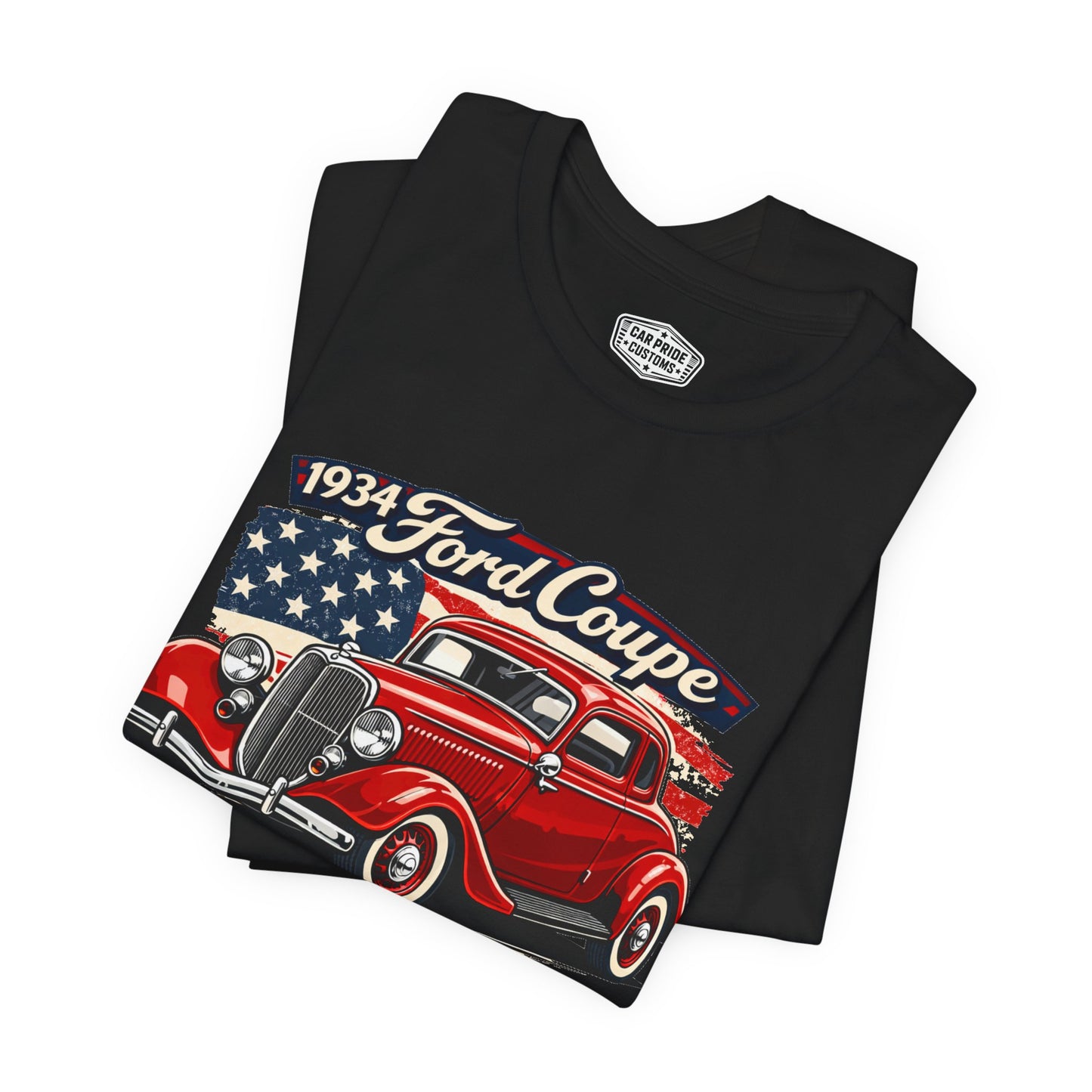 1934 Ford Coupe Red Pride - Premium Tee