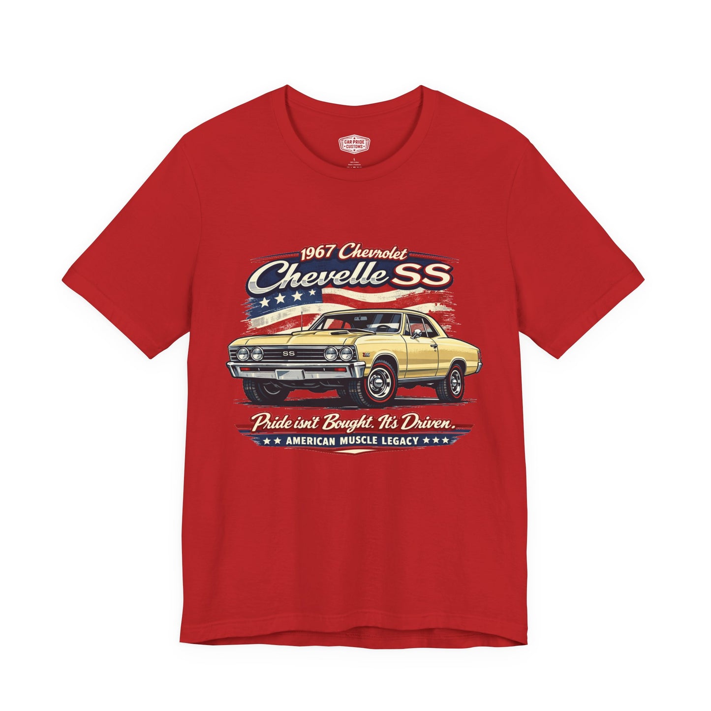 1967 Chevrolet Chevelle SS Yellow Pride - Premium Tee
