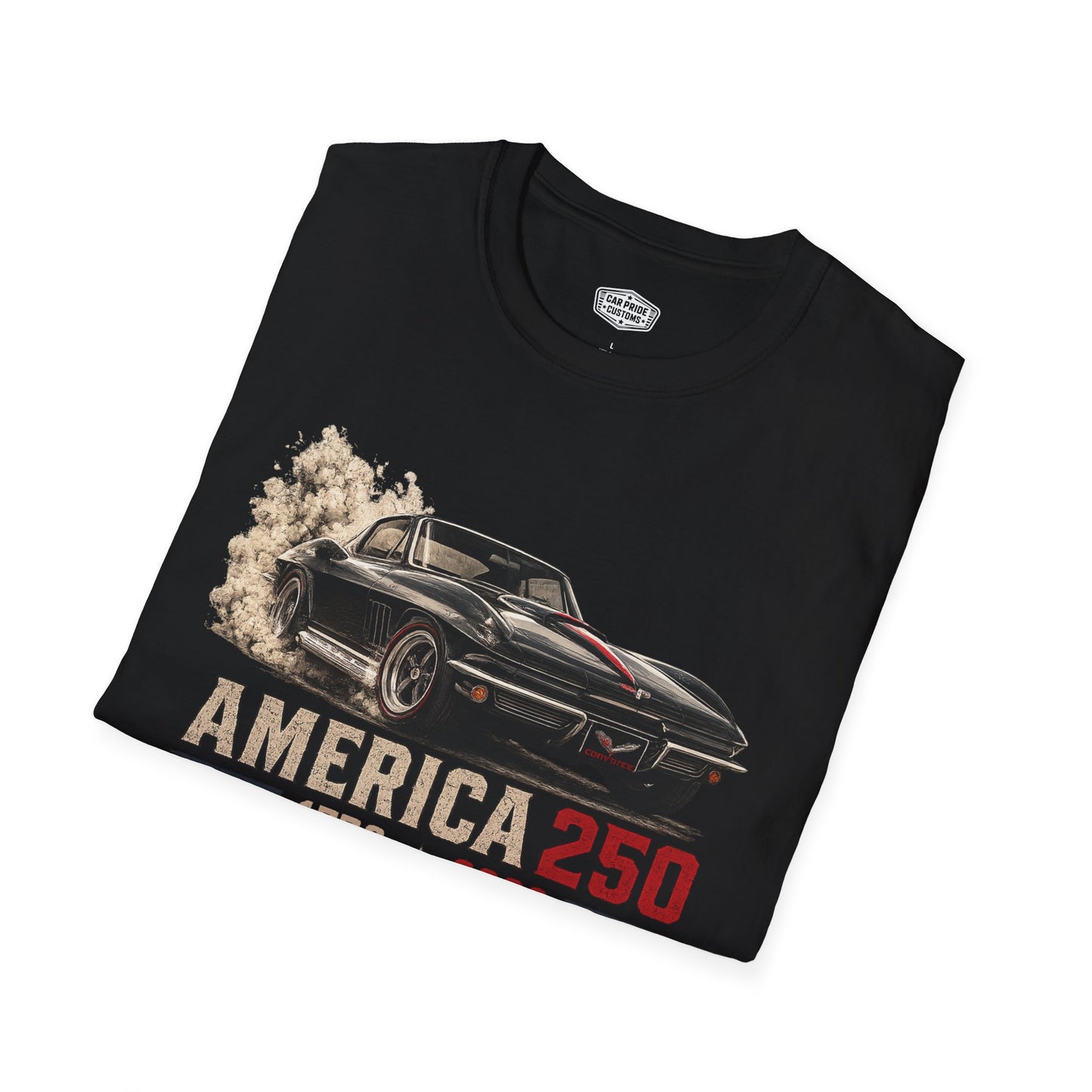 USA 250 Corvette Shirt | USA 250th Anniversary Gift | Classic Car Lover Shirt