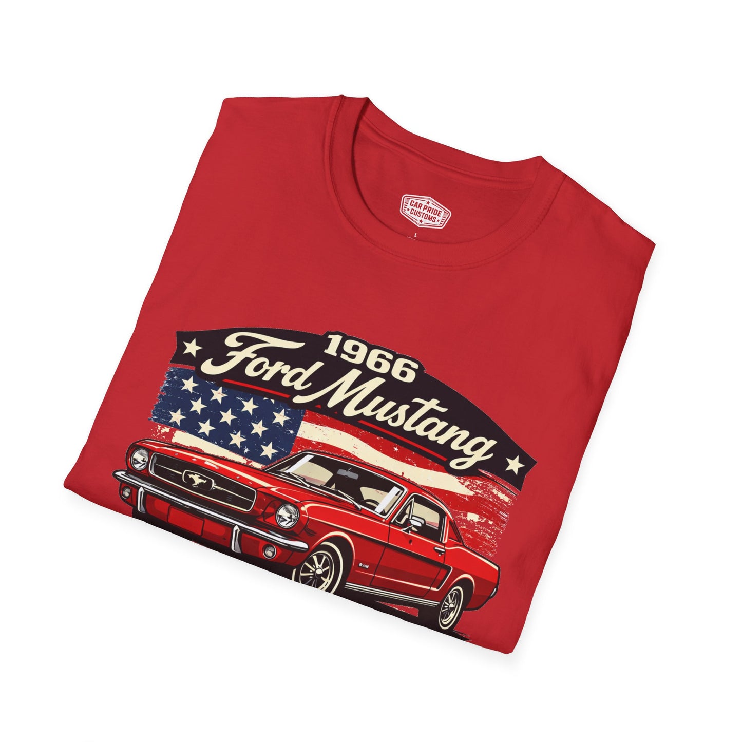 1966 Ford Mustang Red Pride - Standard Tee