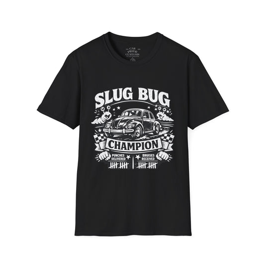 Slug Bug Champion | Funny Car Lover T-Shirt | Fathers Day Gift for Dad | Hot Rod | Car Lover Gift