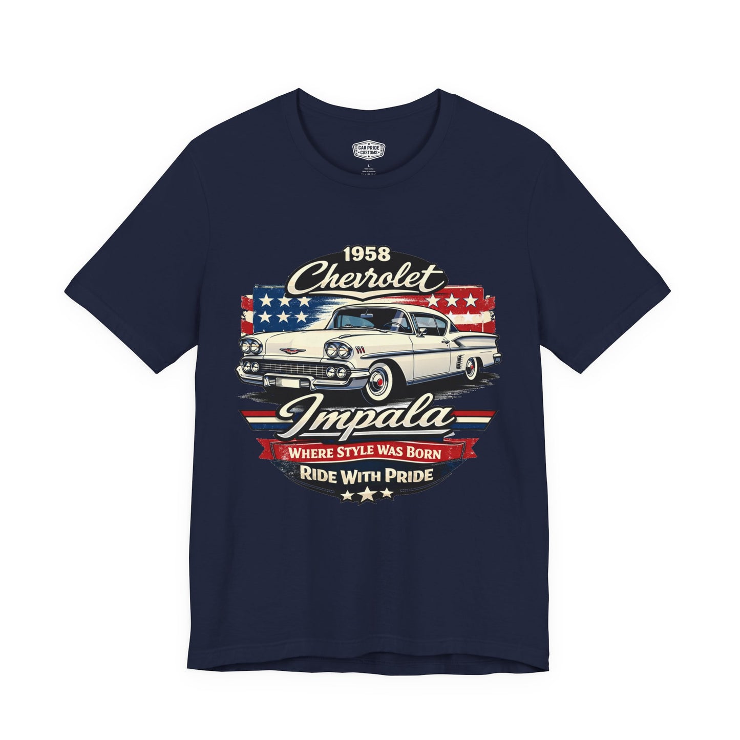 1958 Chevrolet Impala Pride - Premium Tee