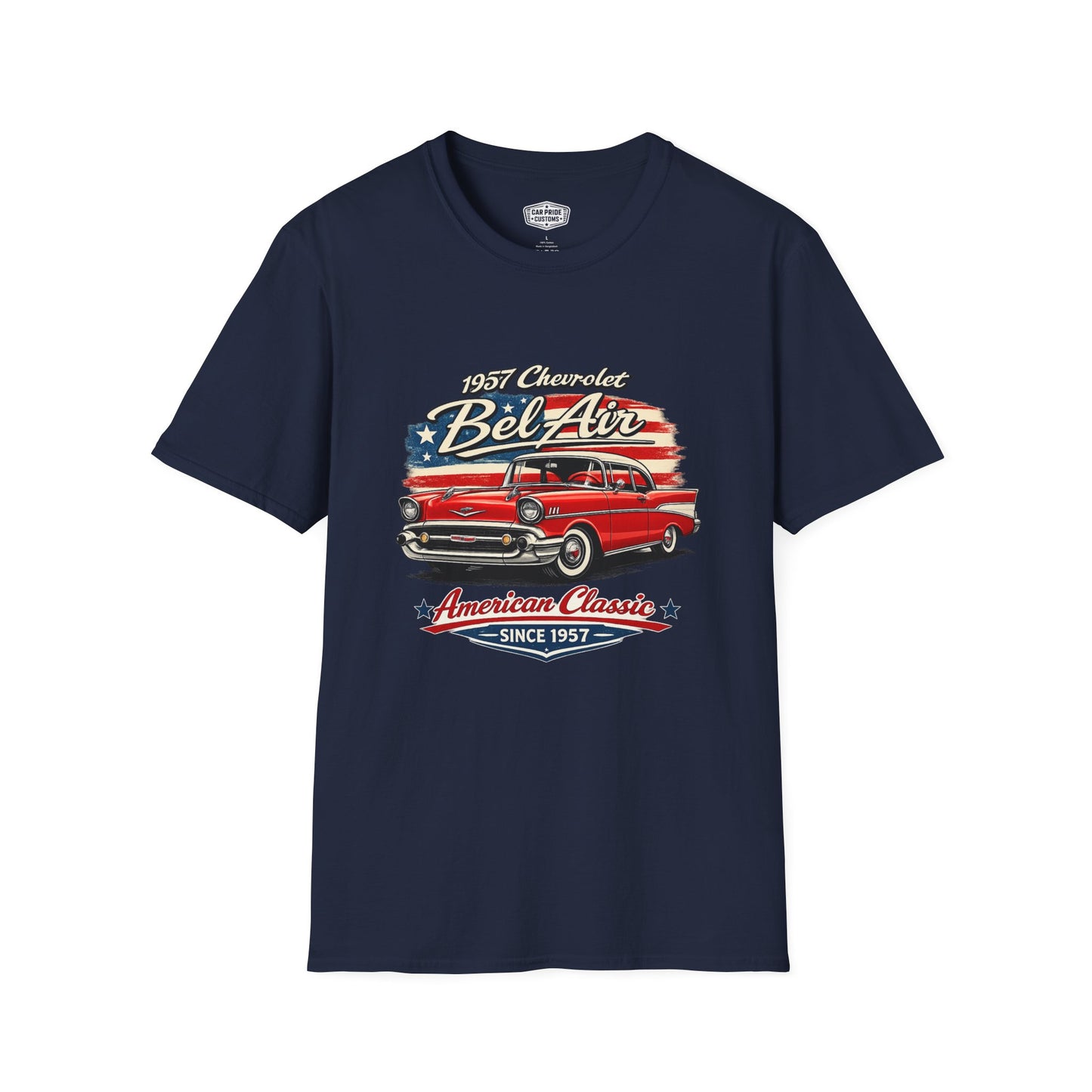 1957 Chevrolet Bel Air Red Pride - Standard Tee