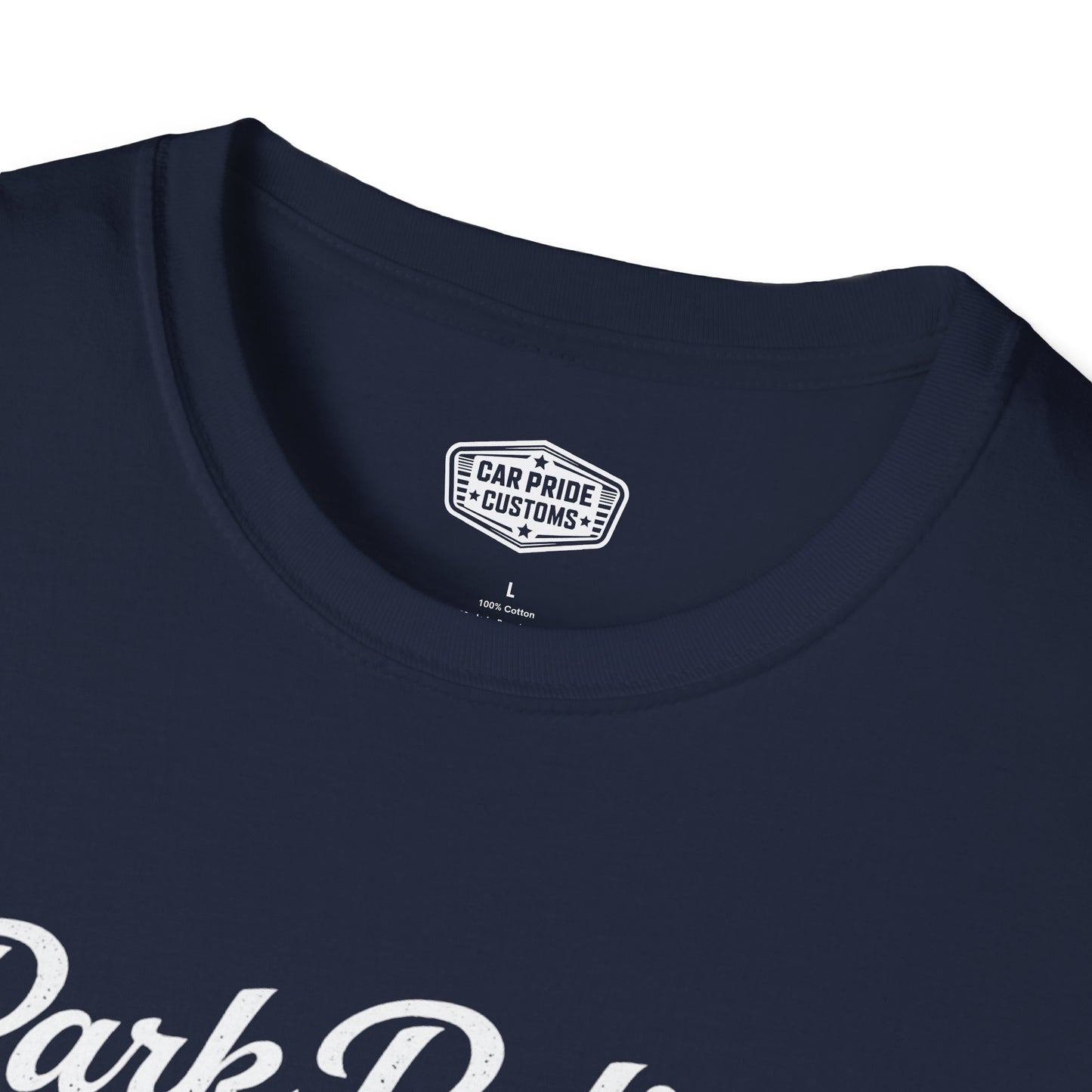Park Polish Repeat | 1968 Ford Mustang Mach 1 T-Shirt | Funny Car Show Ready Graphic Tee | Classic Mustang Shirt