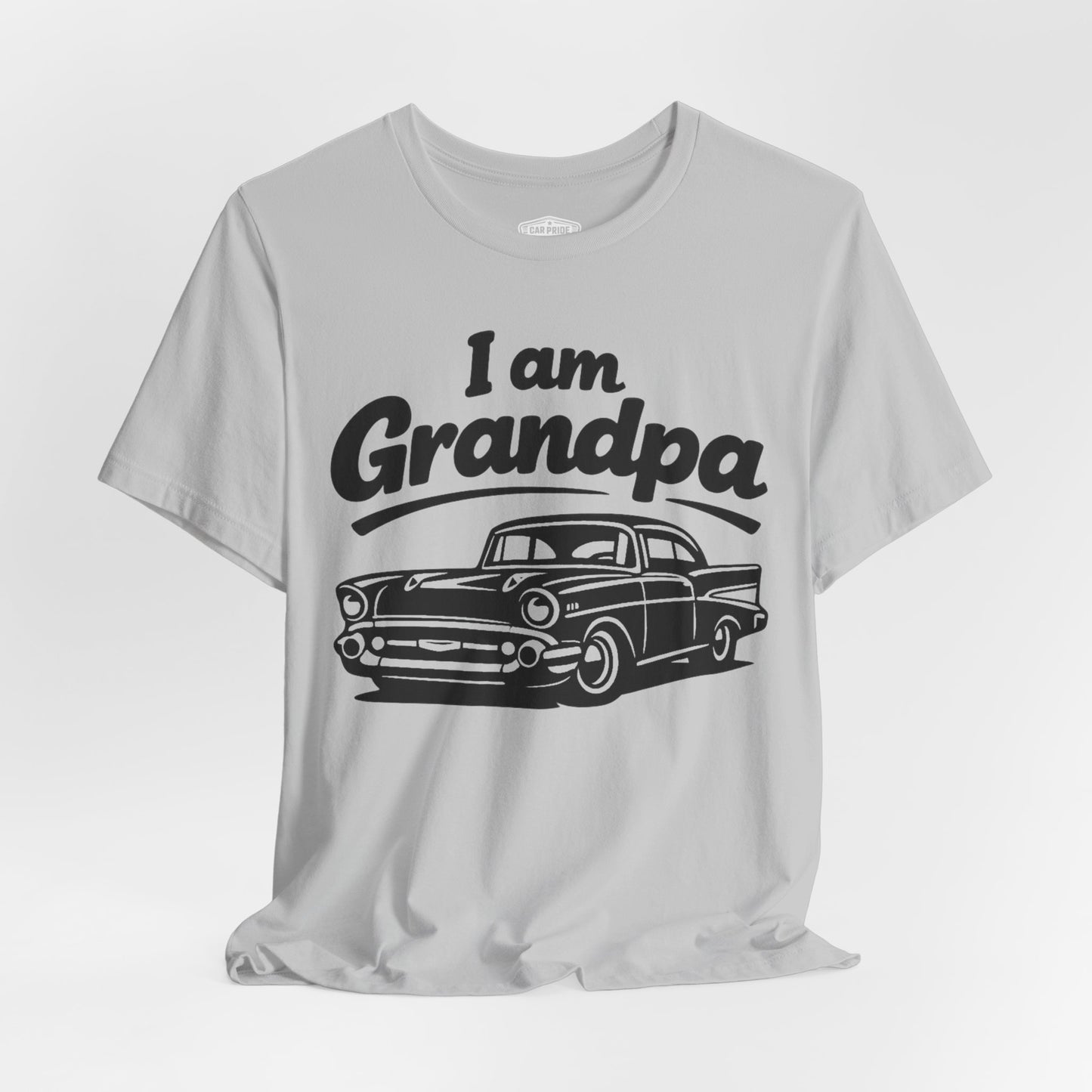Funny Car T-Shirt | Classic Car Grandpa T-Shirt| Grandpa Car Lover Gift | 1957 Chevrolet Bel Air | I am Grandpa