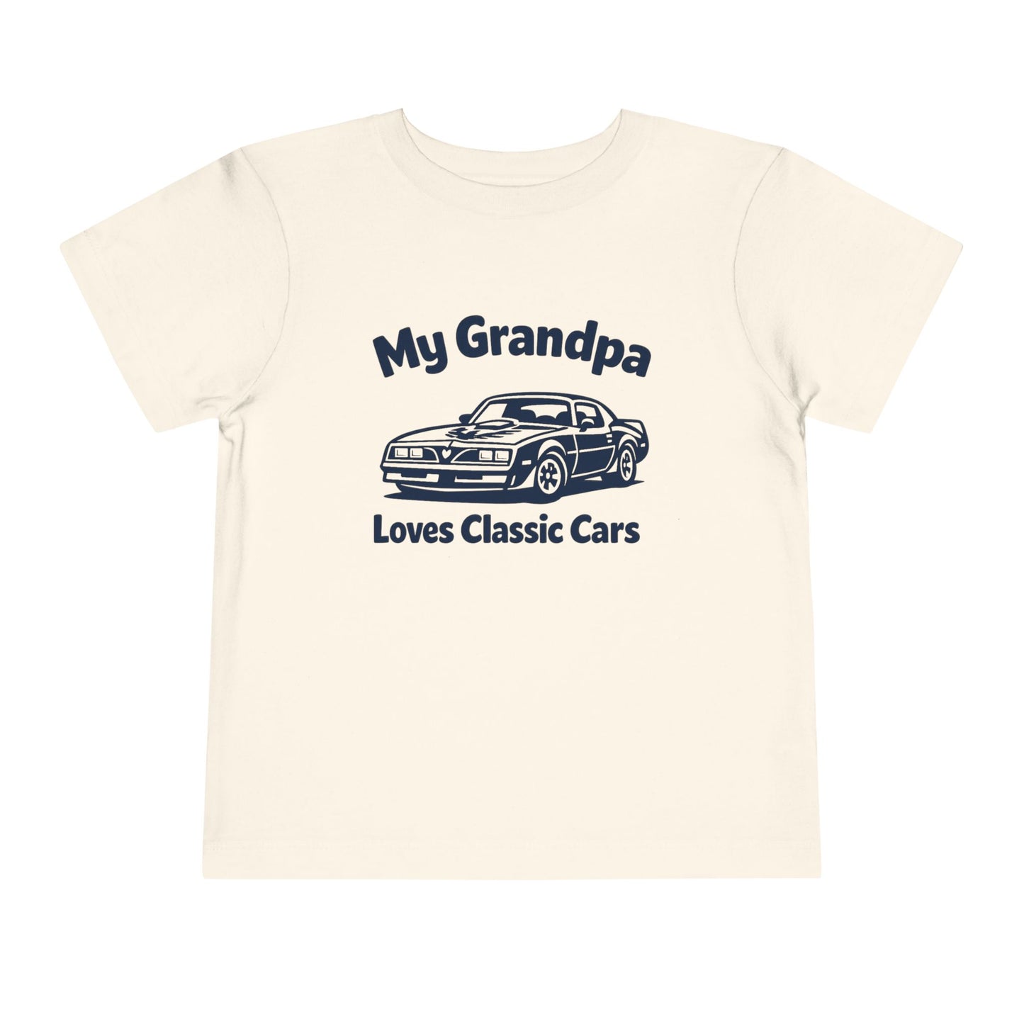 Funny Car T-Shirt | Classic Car Toddler T-Shirt| Grandpa Car Lover Gift | 1979 Pontiac Trans AM | Grandpa Likes Cars