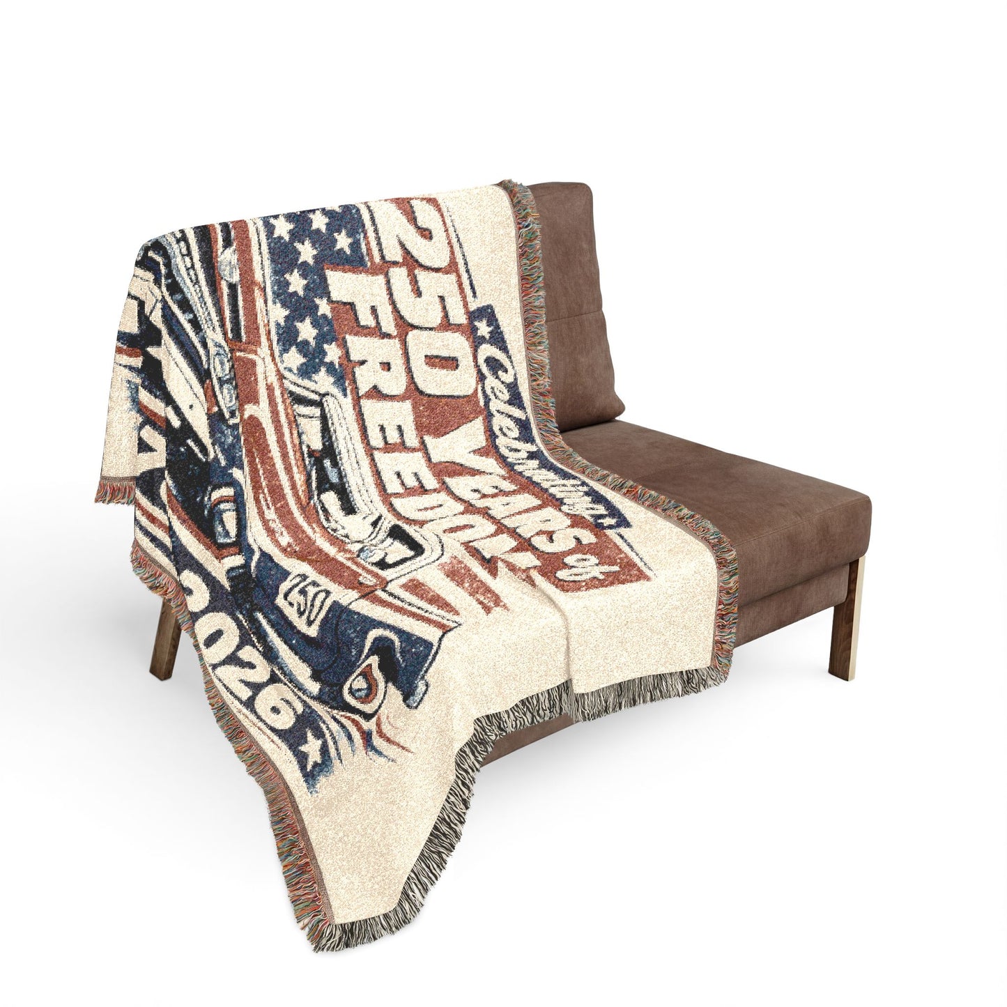 Ford F100 Pickup Woven Throw Americana Patriotic Blanket | Automotive Home Decor | Collector Gift | Fathers Day Gift | Car Lover Gift