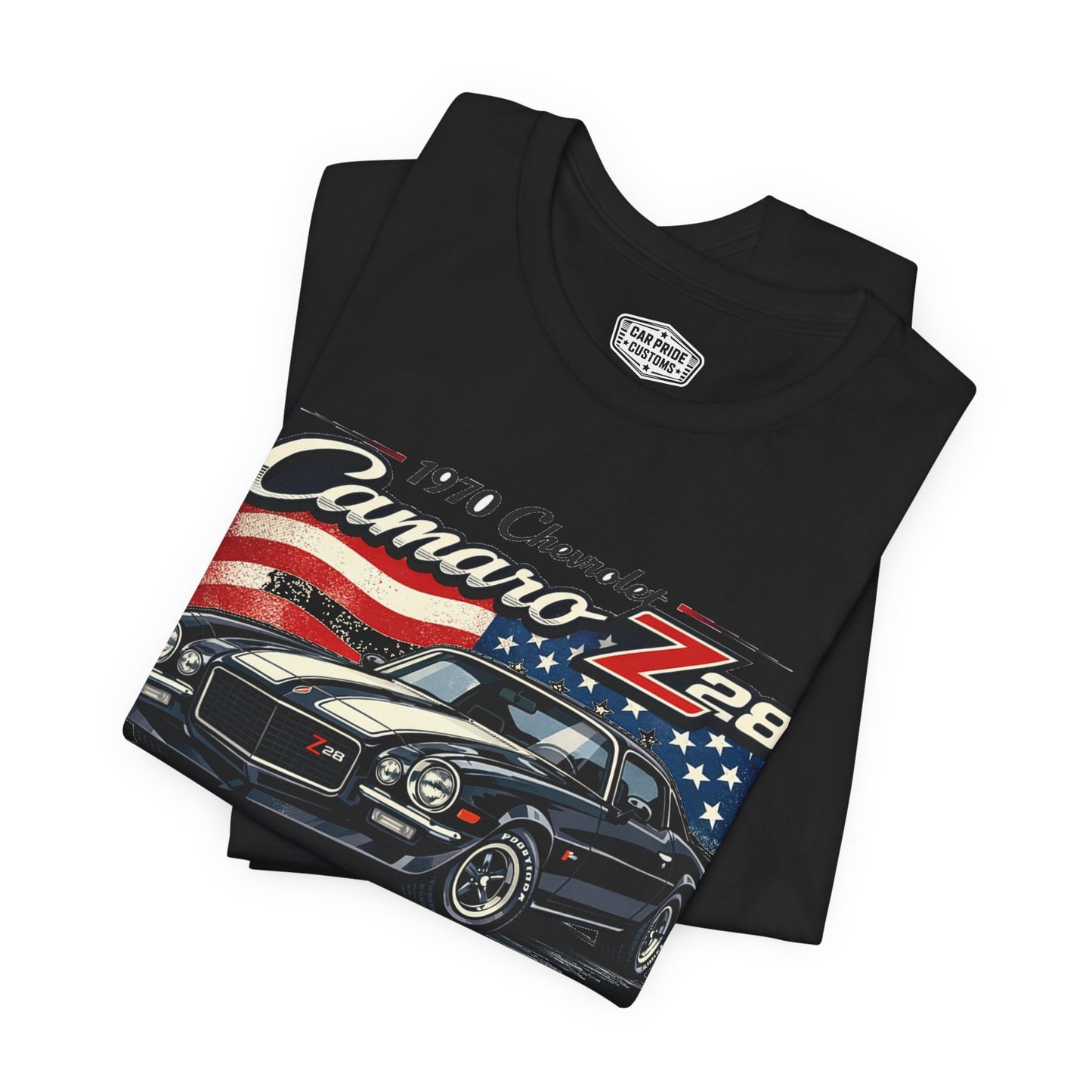 1970 Chevrolet Camaro Z28 Pride Shirt | Classic Car Gift for Dad | American Pride | Vintage | Classic | Premium Soft