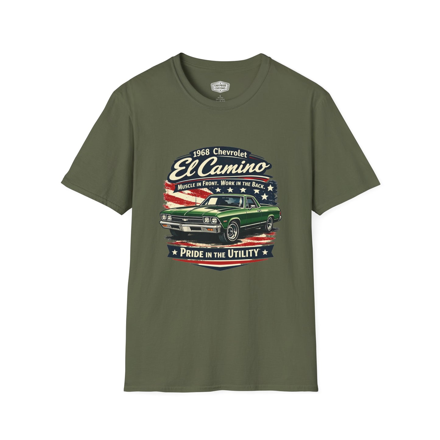 1968 Chevrolet El Camino Green Pride - Standard Tee