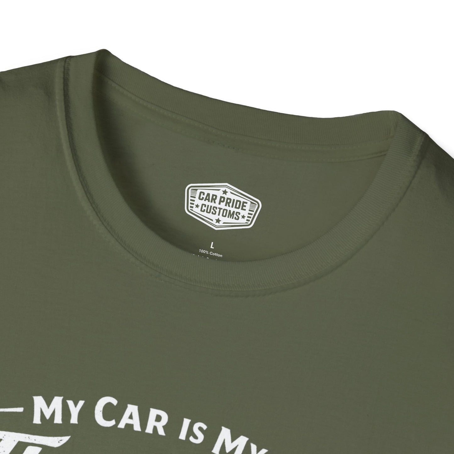 My Car is My Therapist | 1979 Pontiac Trans Am T-Shirt | Funny Firebird Muscle Car Graphic Tee | Retro Pontiac Shirt