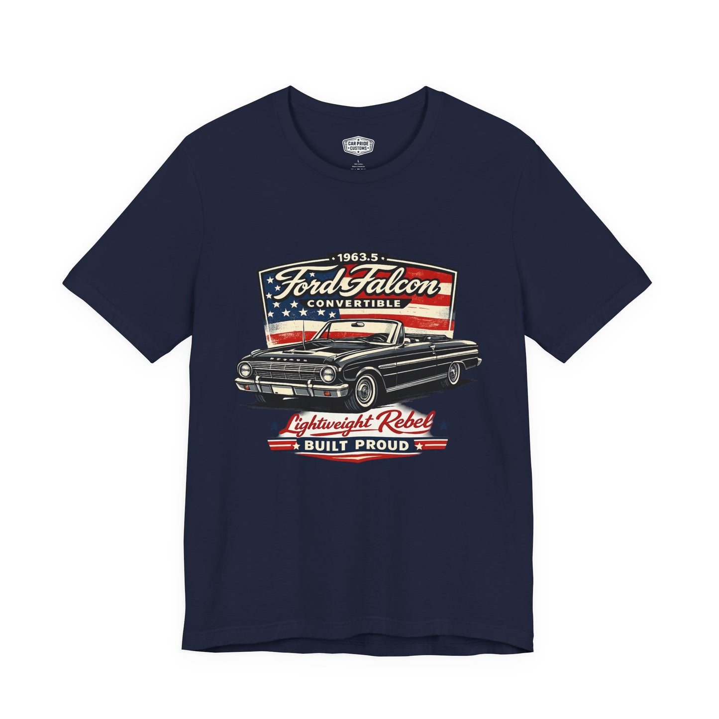 1963.5 Ford Falcon Convertible Black Pride - Premium Tee