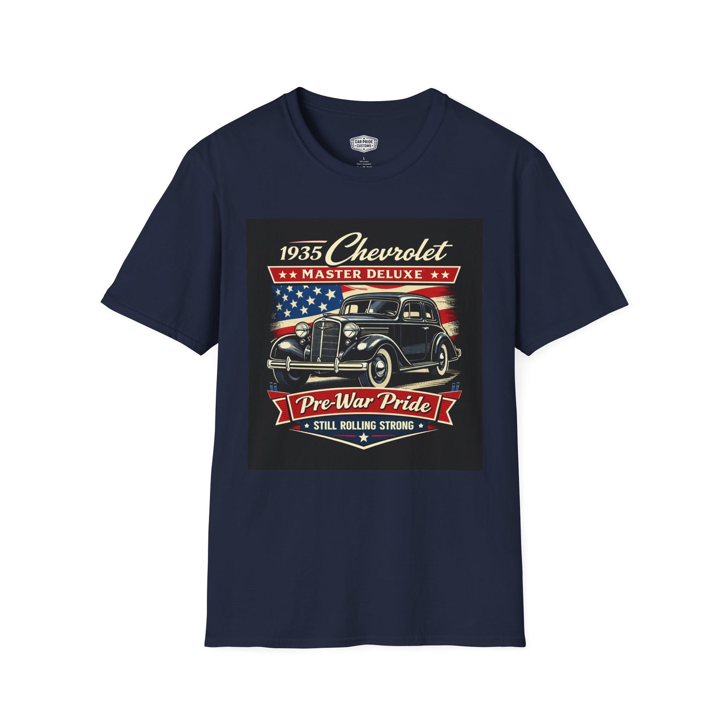 1935 Chevrolet Master Deluxe Black Pride - Standard Tee