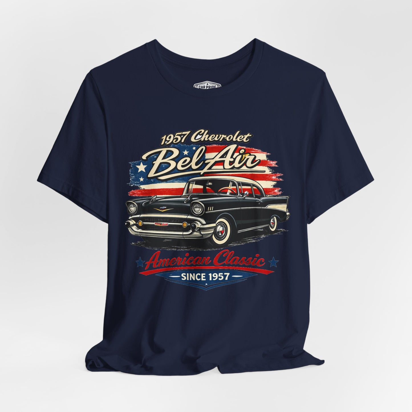 1957 Chevrolet Bel Air Black Pride - Premium Tee