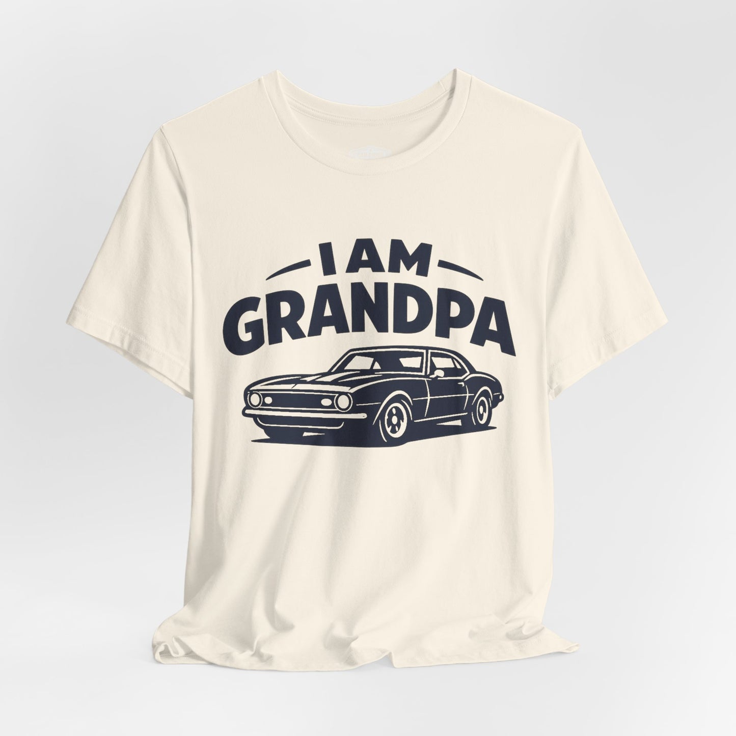 Funny Car T-Shirt | Classic Car Grandpa T-Shirt| Grandpa Car Lover Gift | 1968 Chevrolet Camaro | I am Grandpa