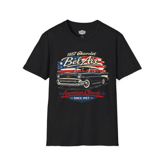 1957 Chevrolet Bel Air Black Pride - Standard Tee
