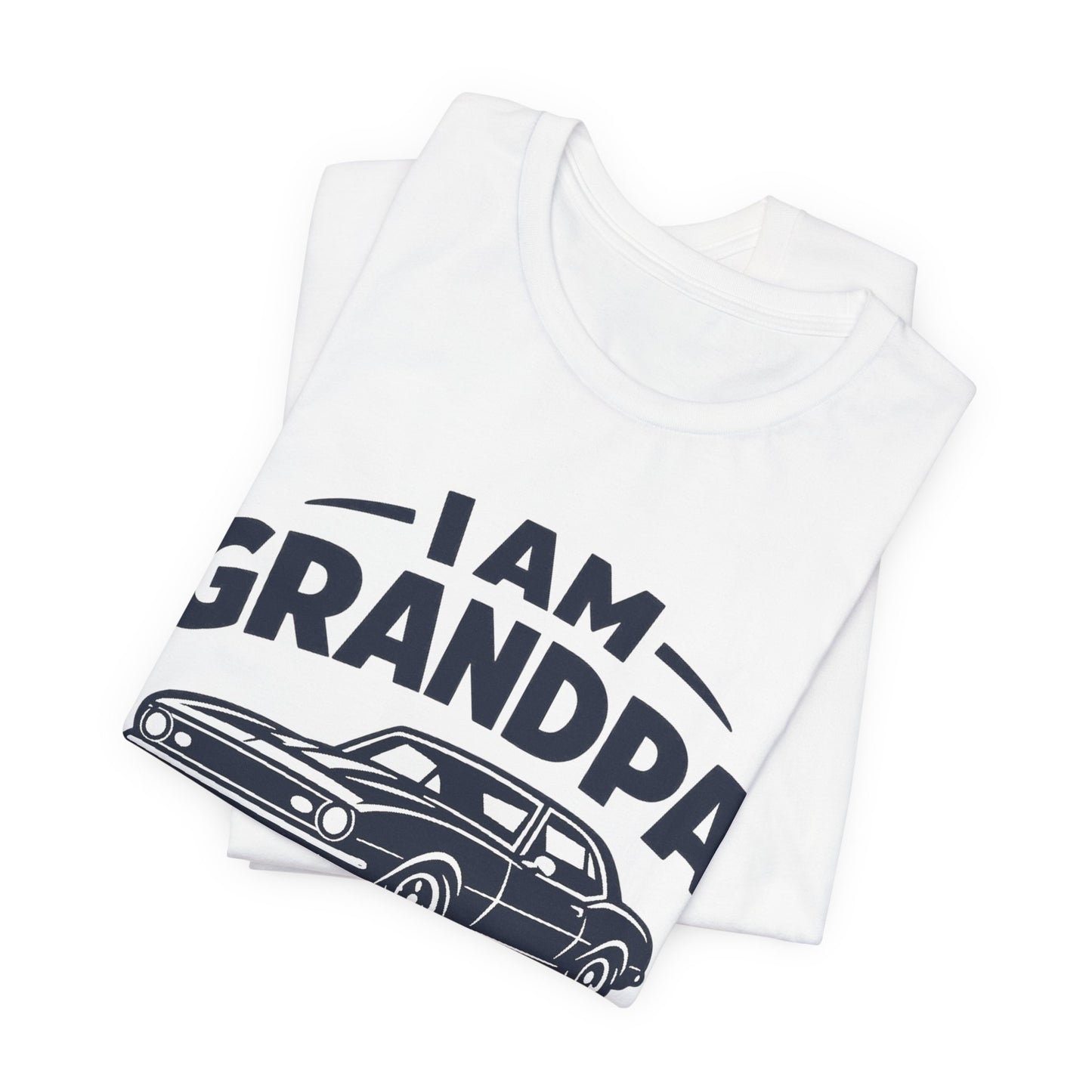 Funny Car T-Shirt | Classic Car Grandpa T-Shirt| Grandpa Car Lover Gift | 1968 Chevrolet Camaro | I am Grandpa