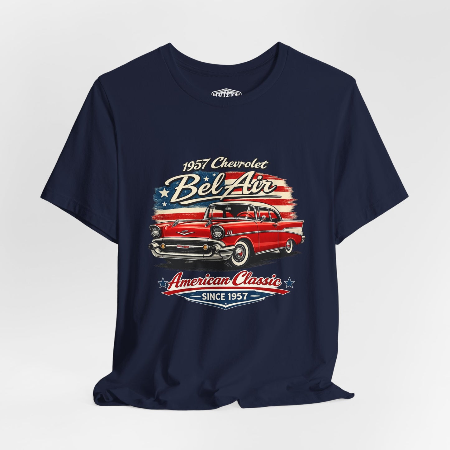 1957 Chevrolet Bel Air Red Pride - Premium Tee