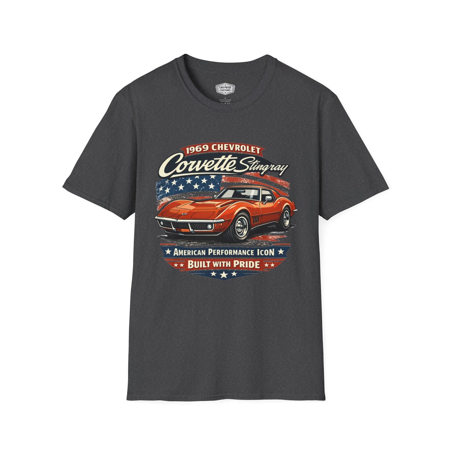 1969 Chevrolet Corvette Stingray Burnt Orange Pride - Standard Tee
