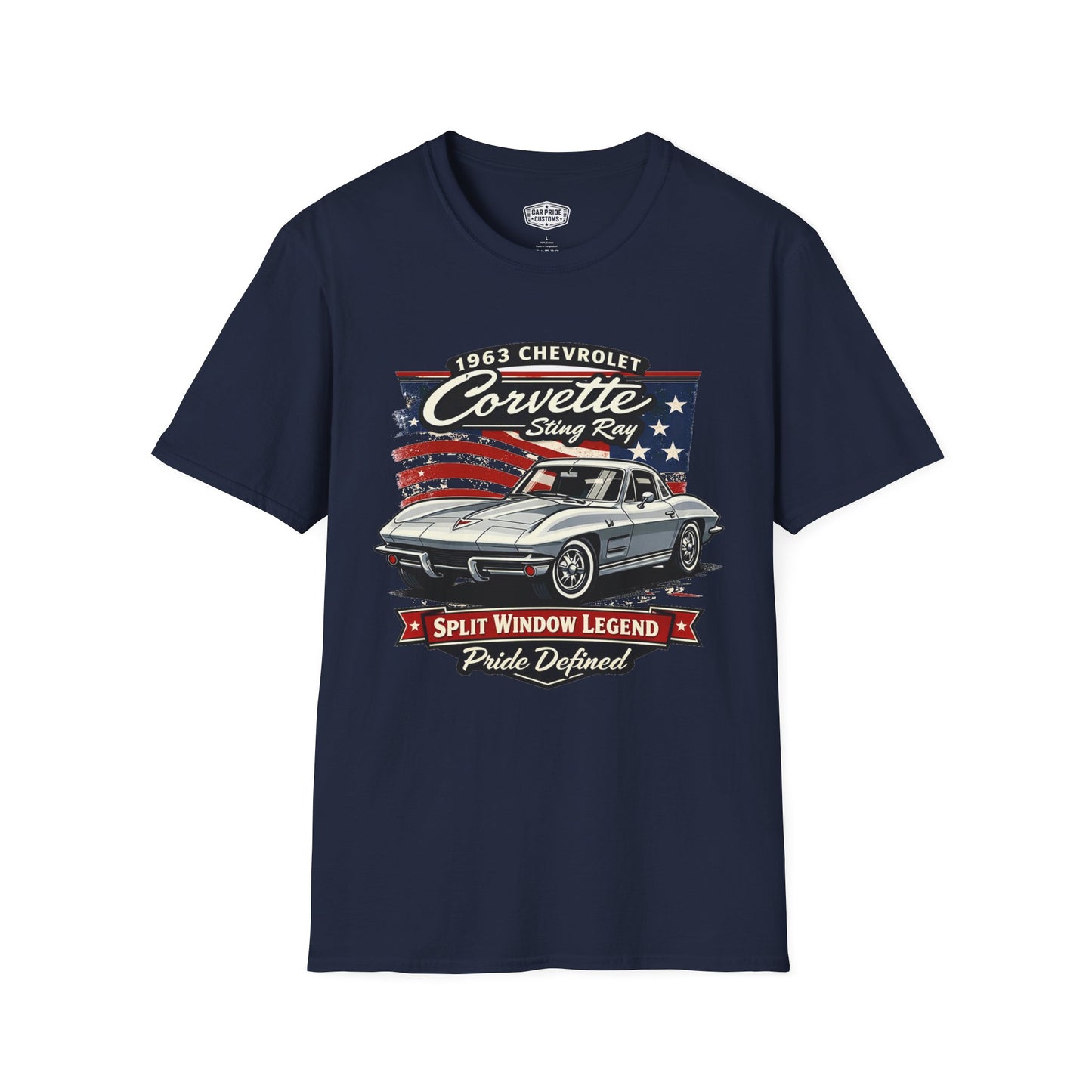 1963 Chevrolet Corvette Stingray Pride - Standard Tee