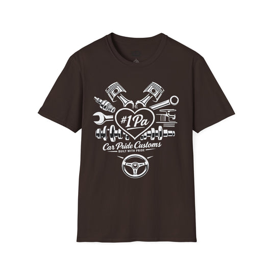 #1 Pa Car Shirt | Father’s Day Gift | Car Lover Shirt | Automotive Tee