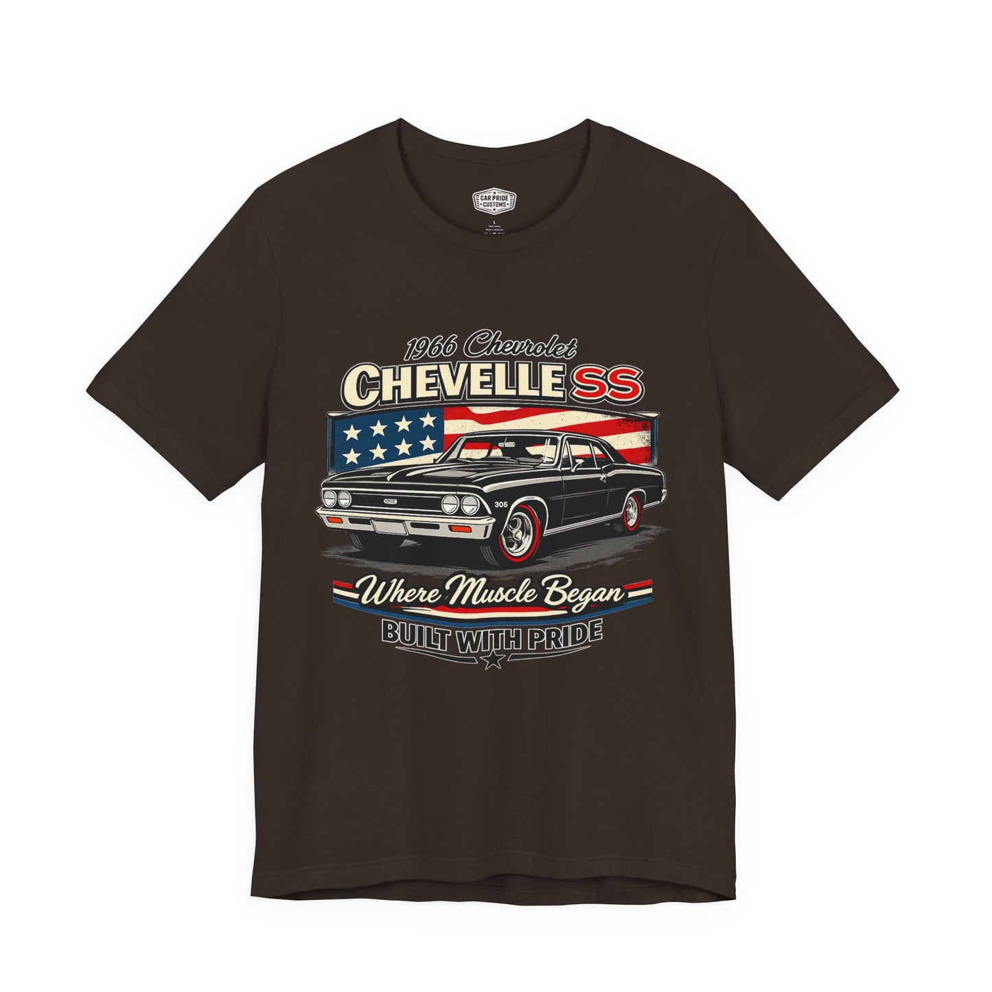1966 Chevrolet Chevelle SS Black Pride - Premium Tee
