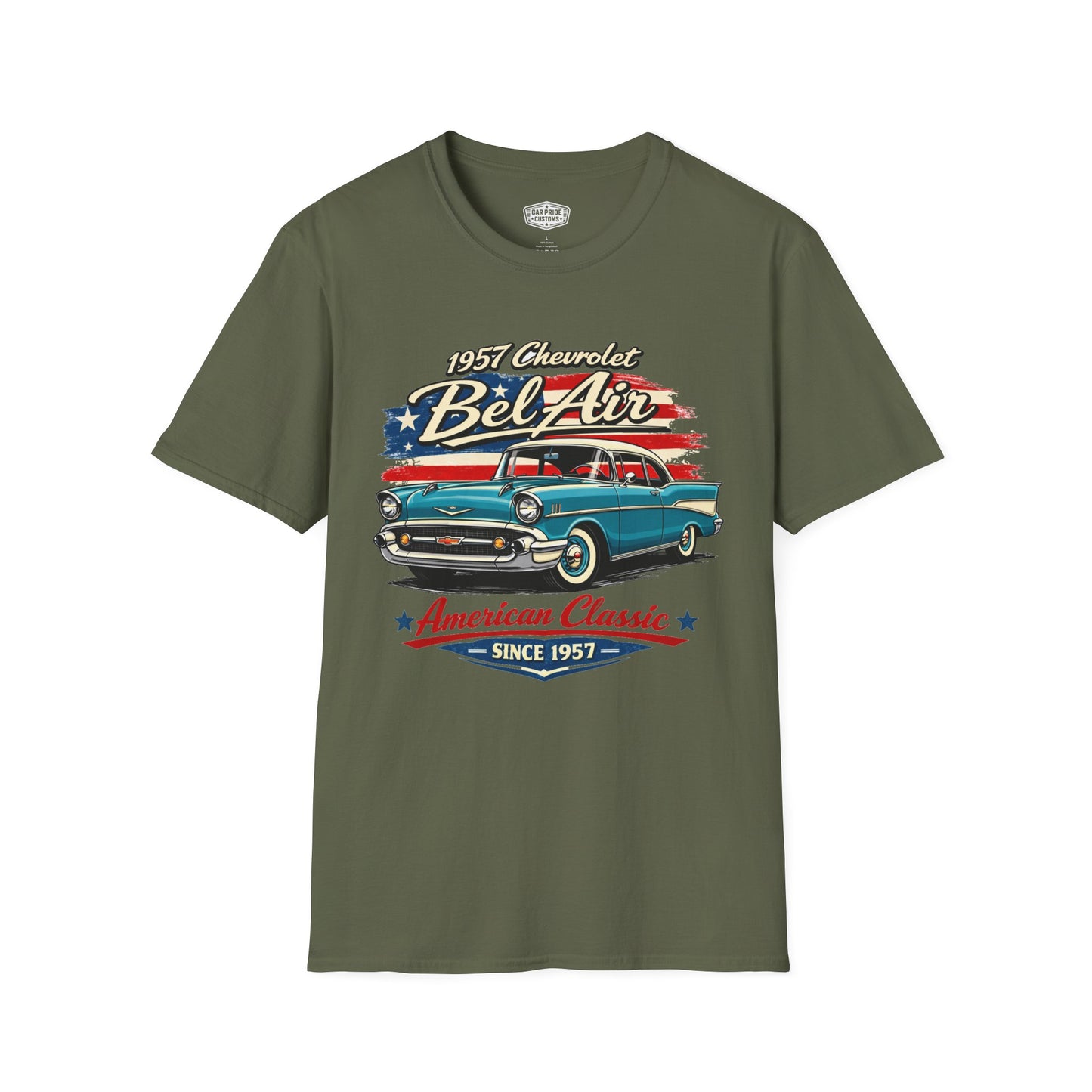 1957 Chevrolet Bel Air Blue Pride - Standard Tee