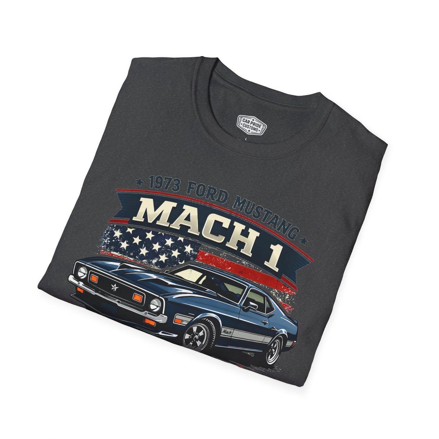 1973 Ford Mustang Mach 1 Pride - Standard Tee