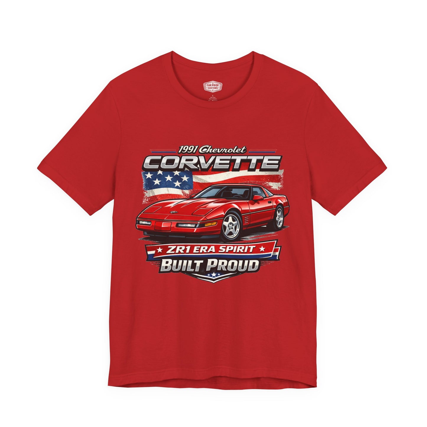 1991 Chevrolet Corvette Pride - Premium Tee