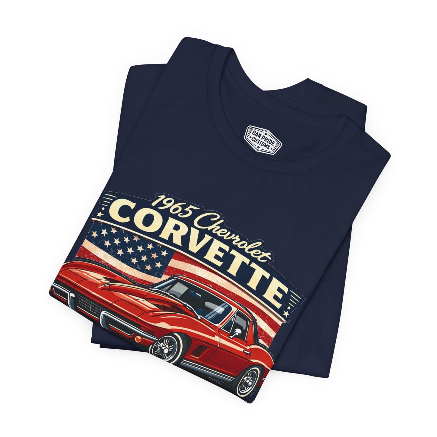 1965 Chevrolet Corvette Red Pride - Premium Tee