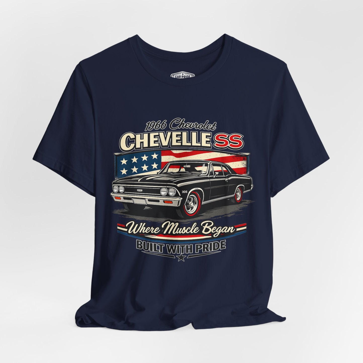 1966 Chevrolet Chevelle SS Black Pride - Premium Tee