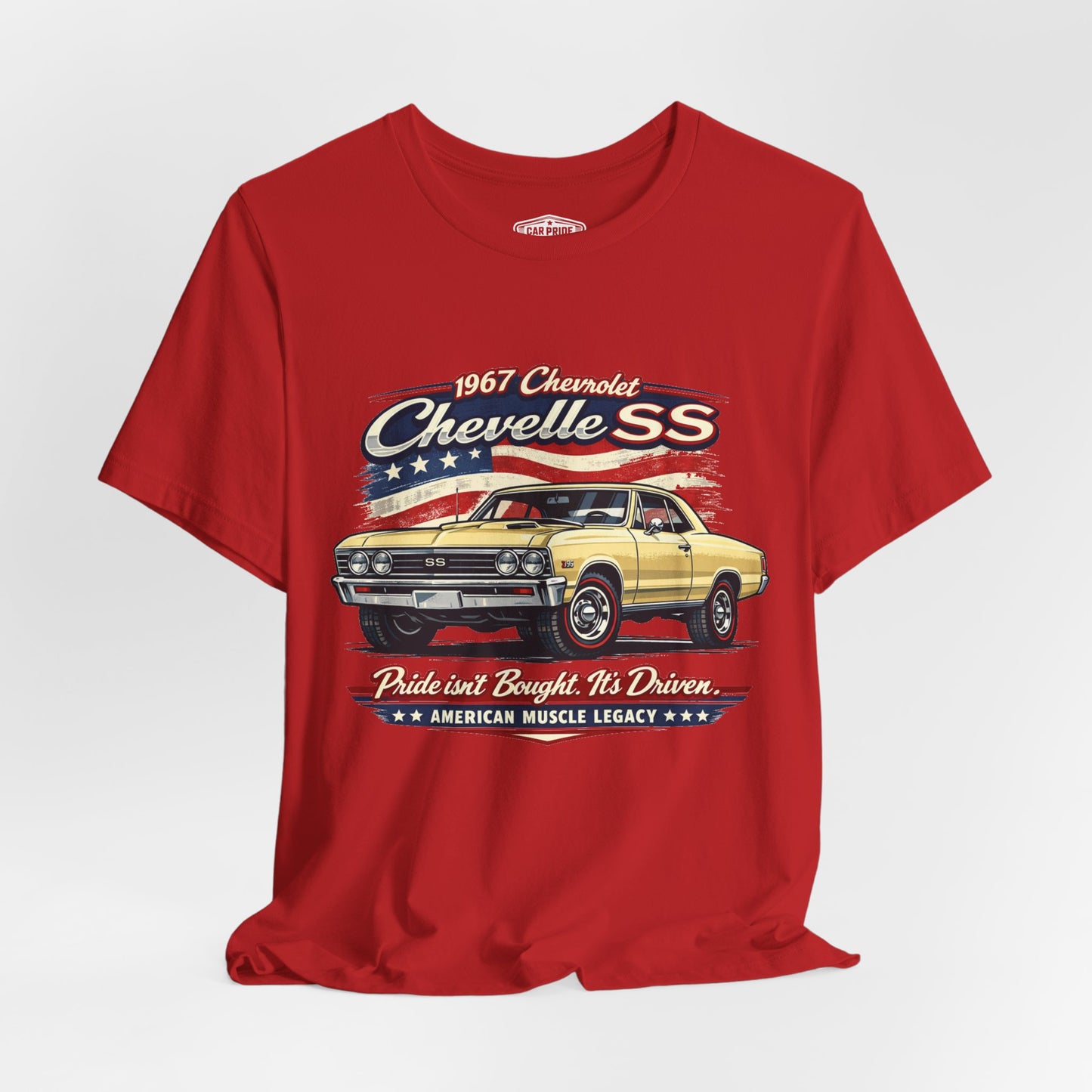 1967 Chevrolet Chevelle SS Yellow Pride - Premium Tee