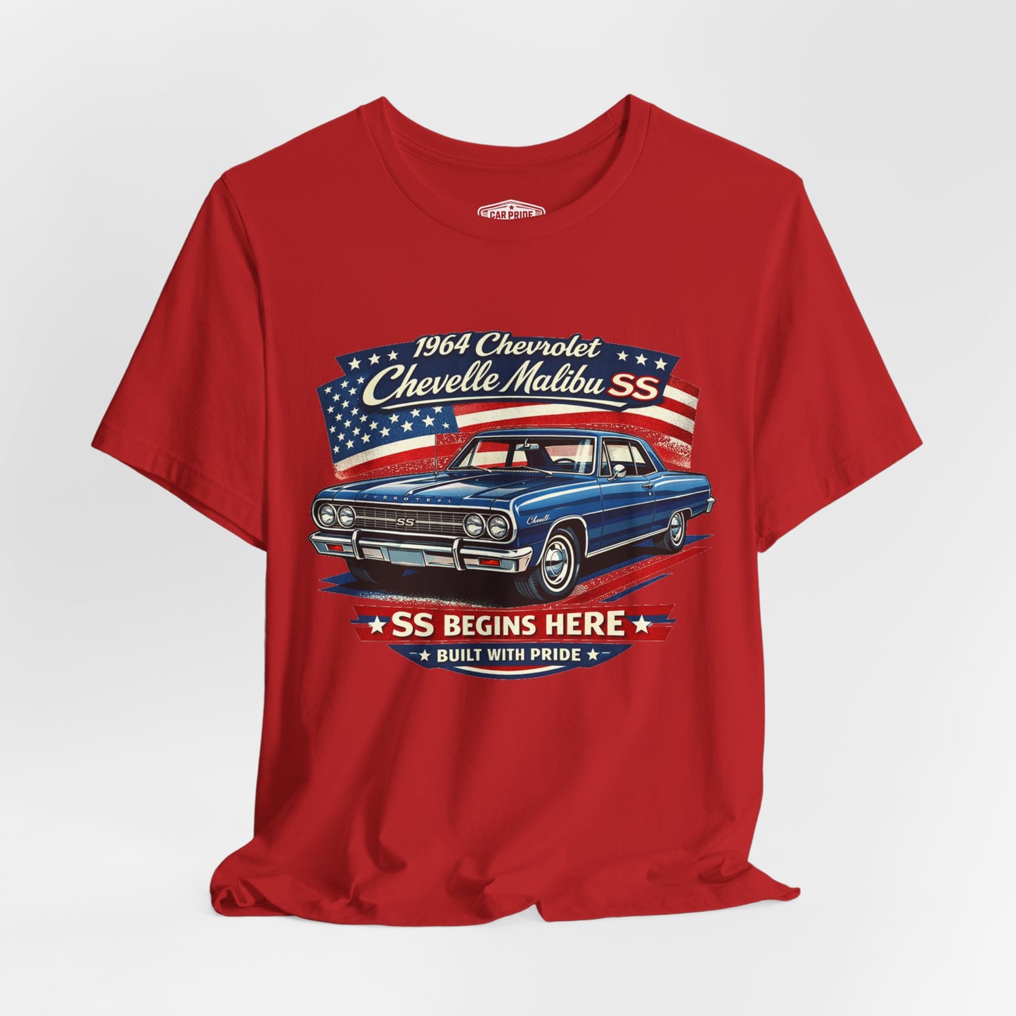1964 Chevrolet Chevelle SS Blue Pride - Premium Tee