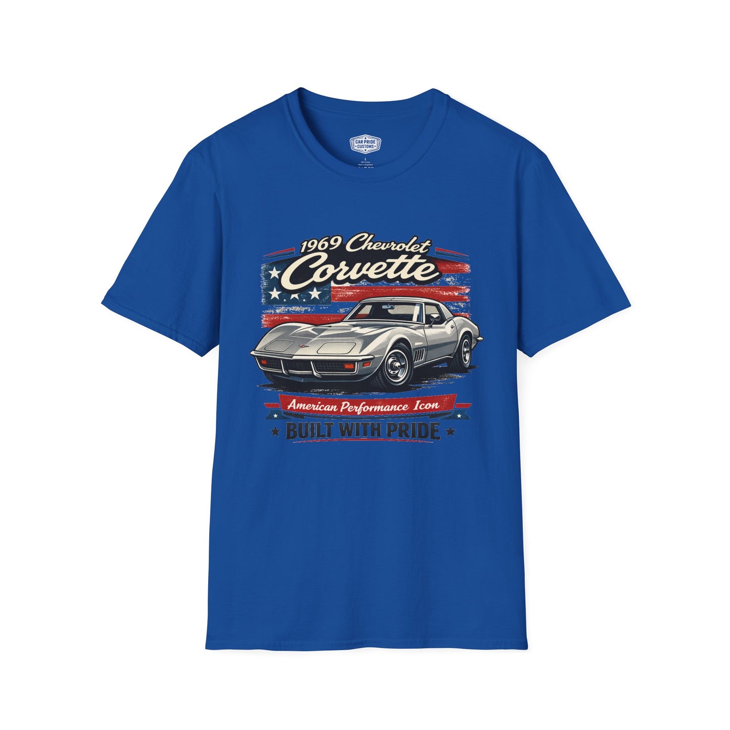 1969 Chevrolet Corvette Silver Pride - Standard Tee