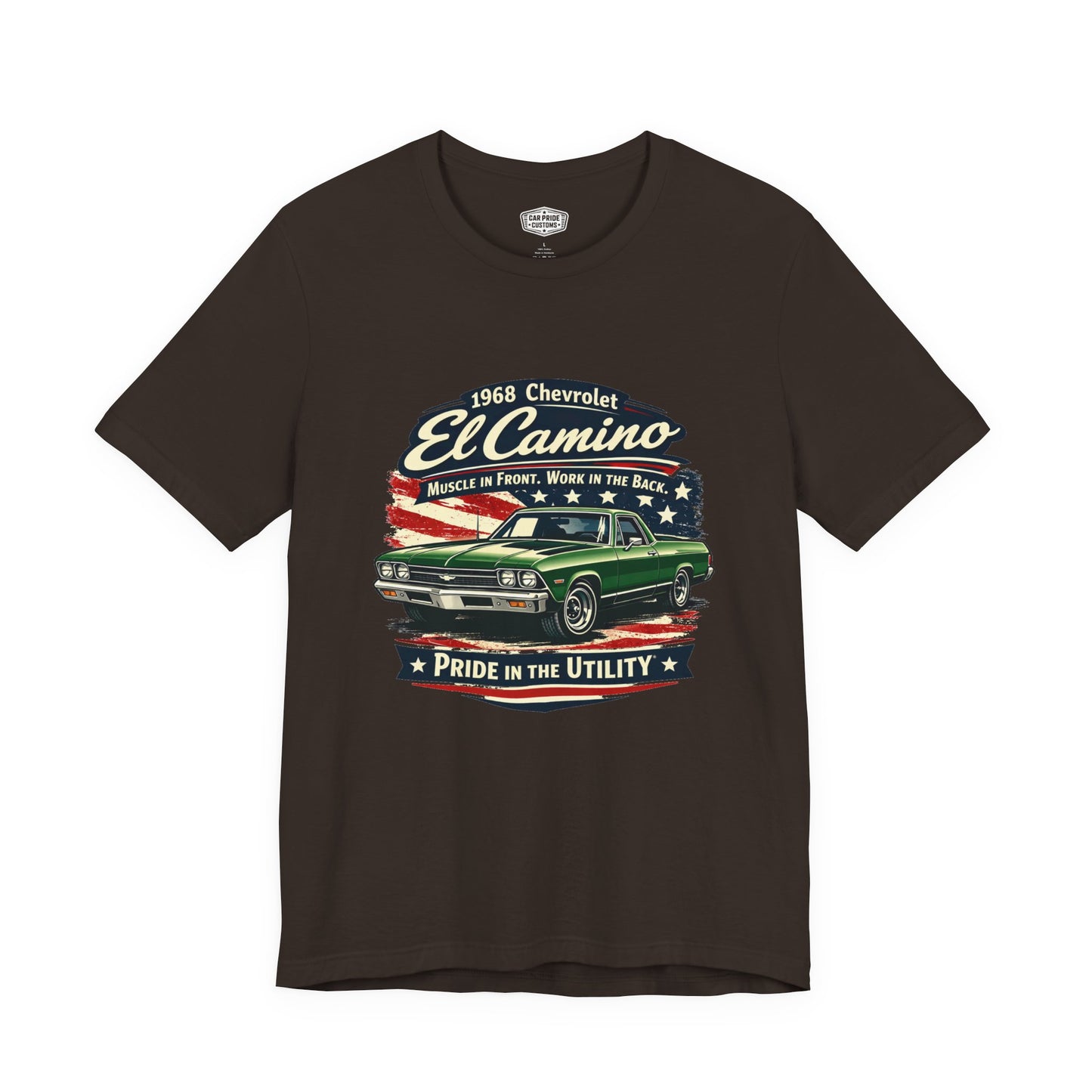 1968 Chevrolet El Camino Green Pride - Premium Tee