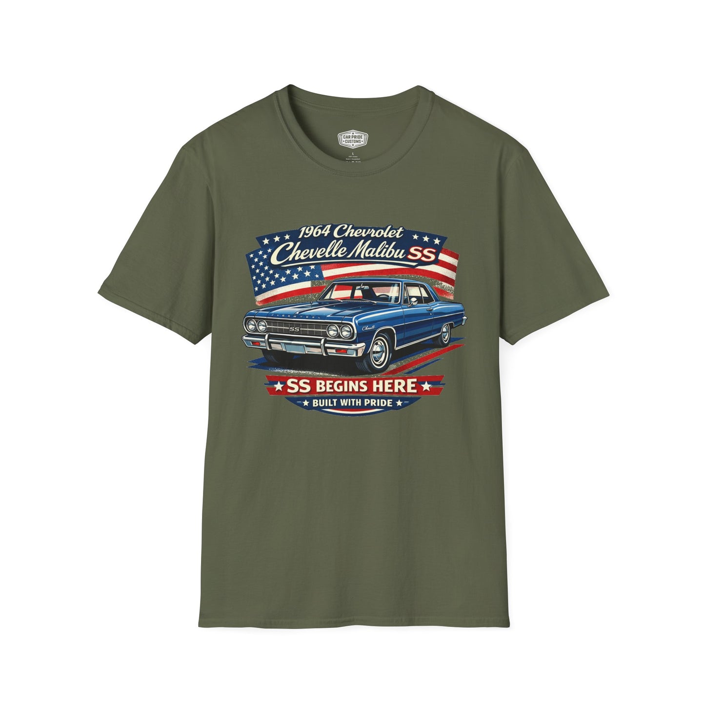 1964 Chevrolet Chevelle SS Blue Pride - Standard Tee