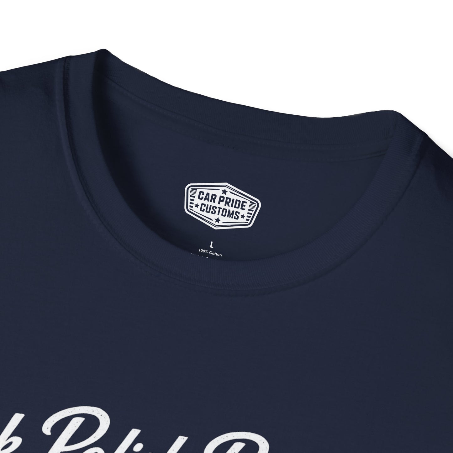 Park Polish Repeat | 1968 VW Bus 13-Window T-Shirt | Funny Classic Van Show Graphic Tee | Volkswagen Shirt