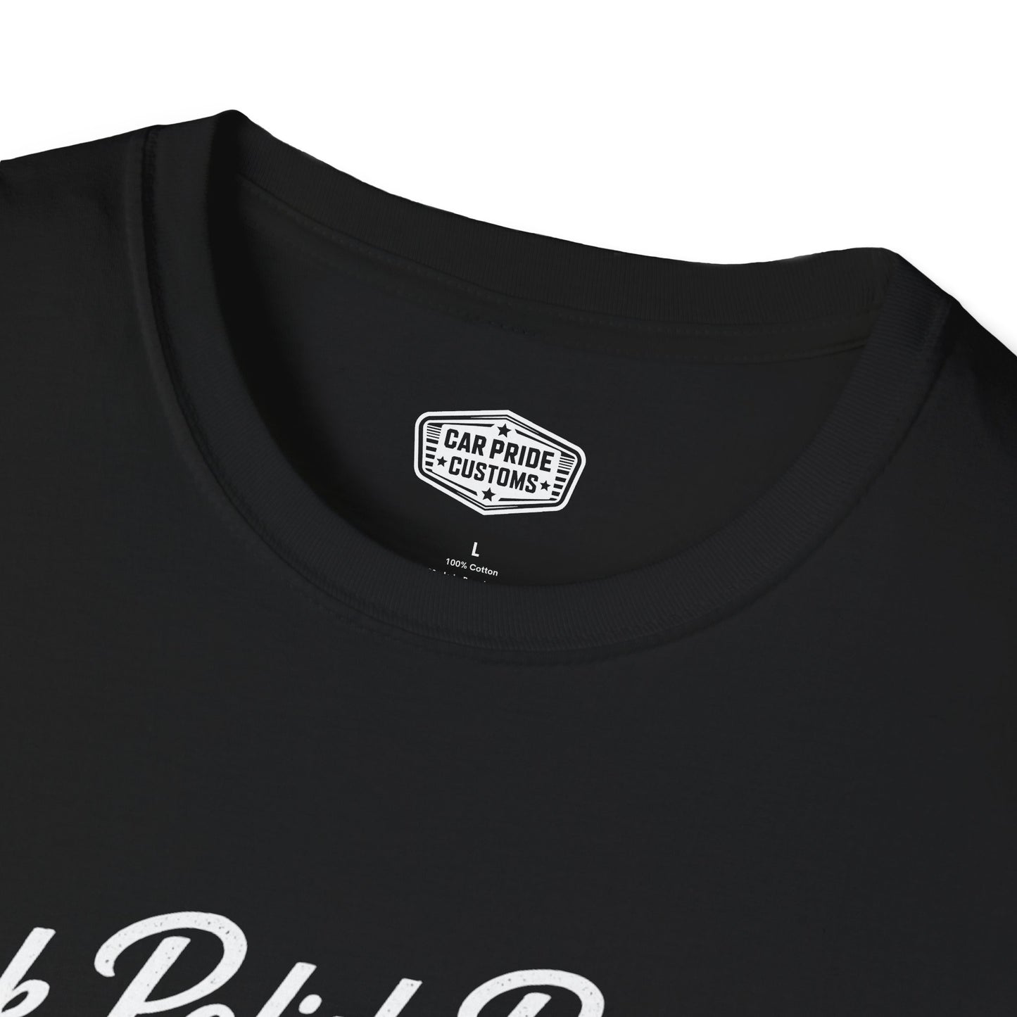 Park Polish Repeat | 1968 VW Bus 13-Window T-Shirt | Funny Classic Van Show Graphic Tee | Volkswagen Shirt
