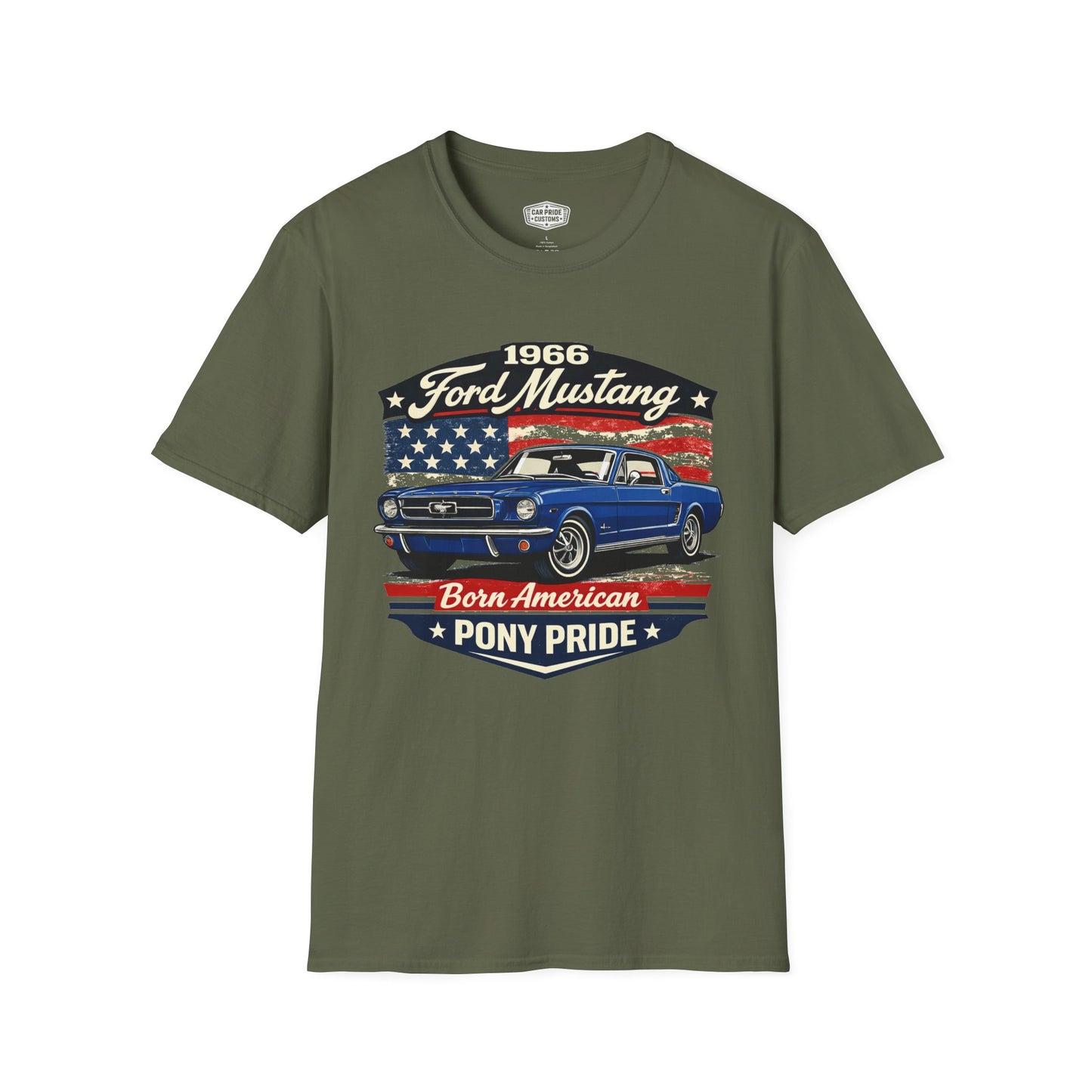 1966 Ford Mustang 'Blue' Pride - Standard Tee