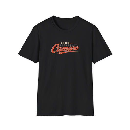 1969 Classic American Muscle Retro Route 66 Tee | Car Lover T-Shirt | Fathers Day Gift | Chevy Camaro SS