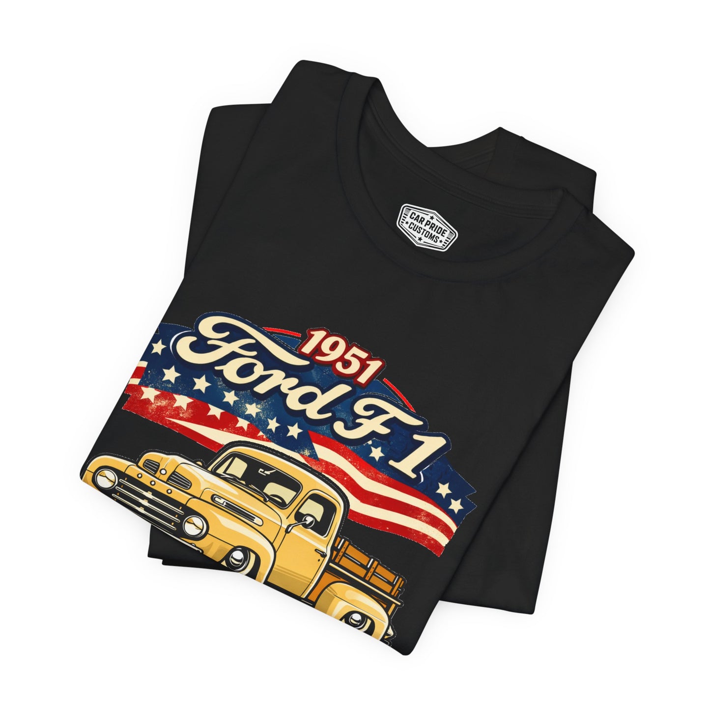 1951 Ford F1 Yellow Pride - Premium Tee