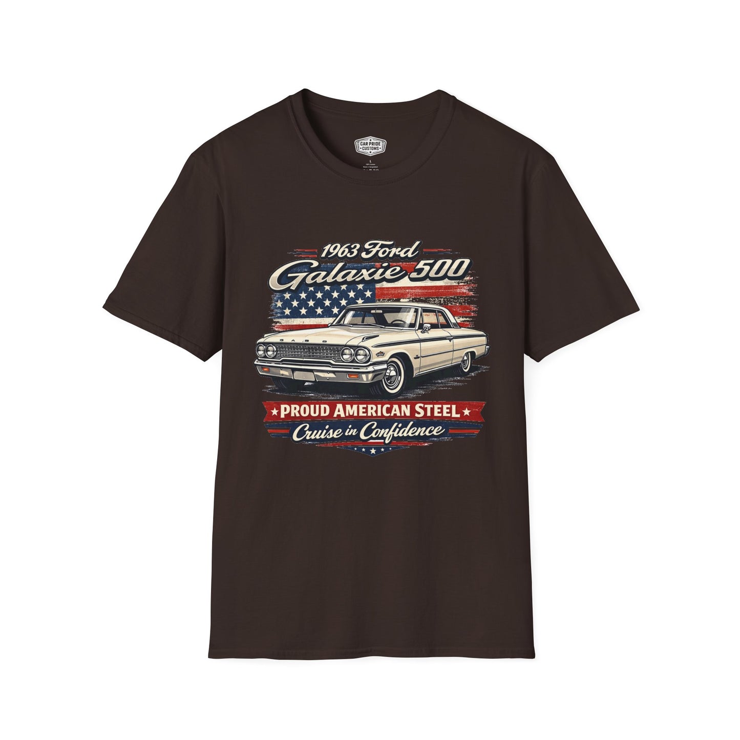 1963 Ford Galaxy 500 Yellow Pride - Standard Tee