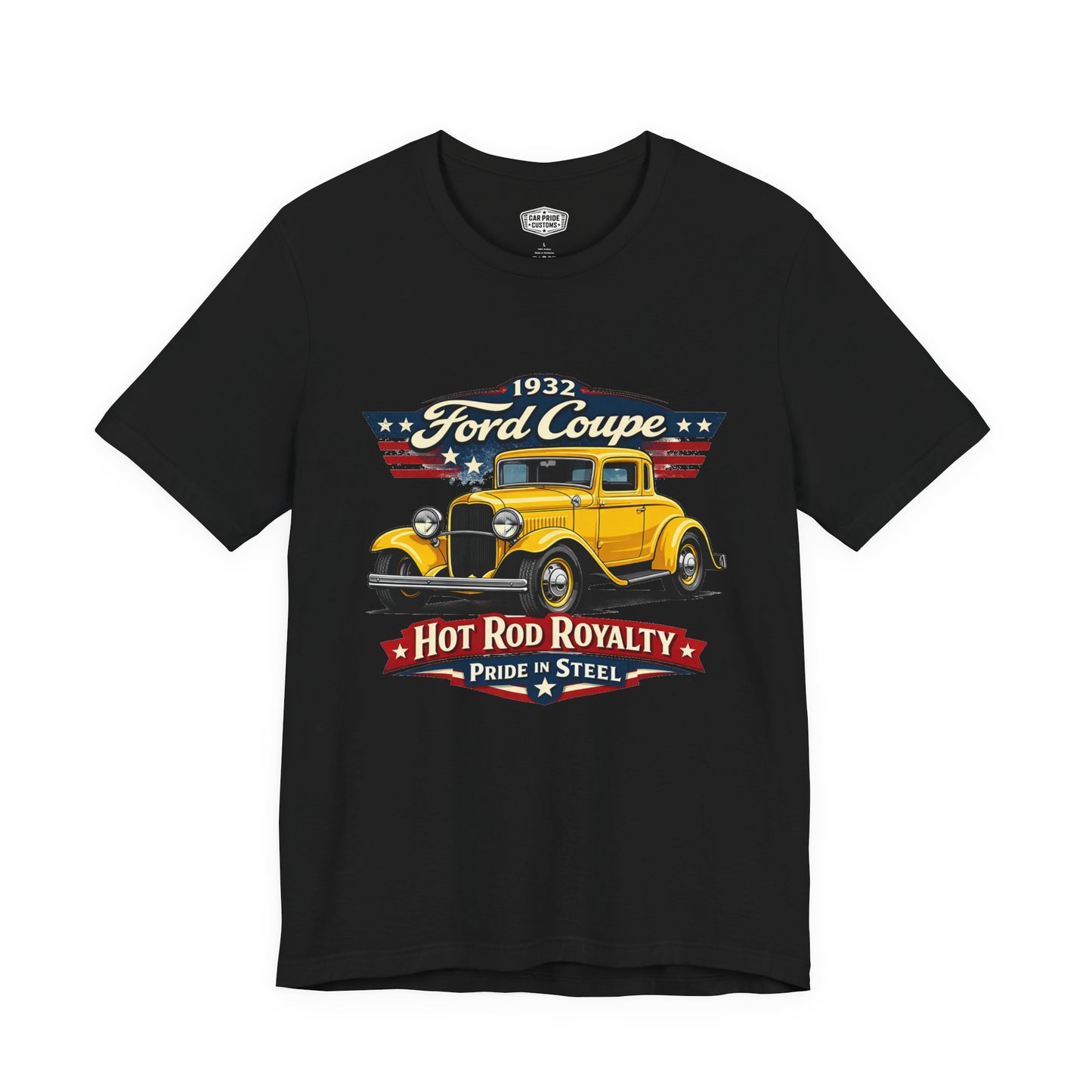 1932 Ford Coupe Yellow Pride - Premium Tee