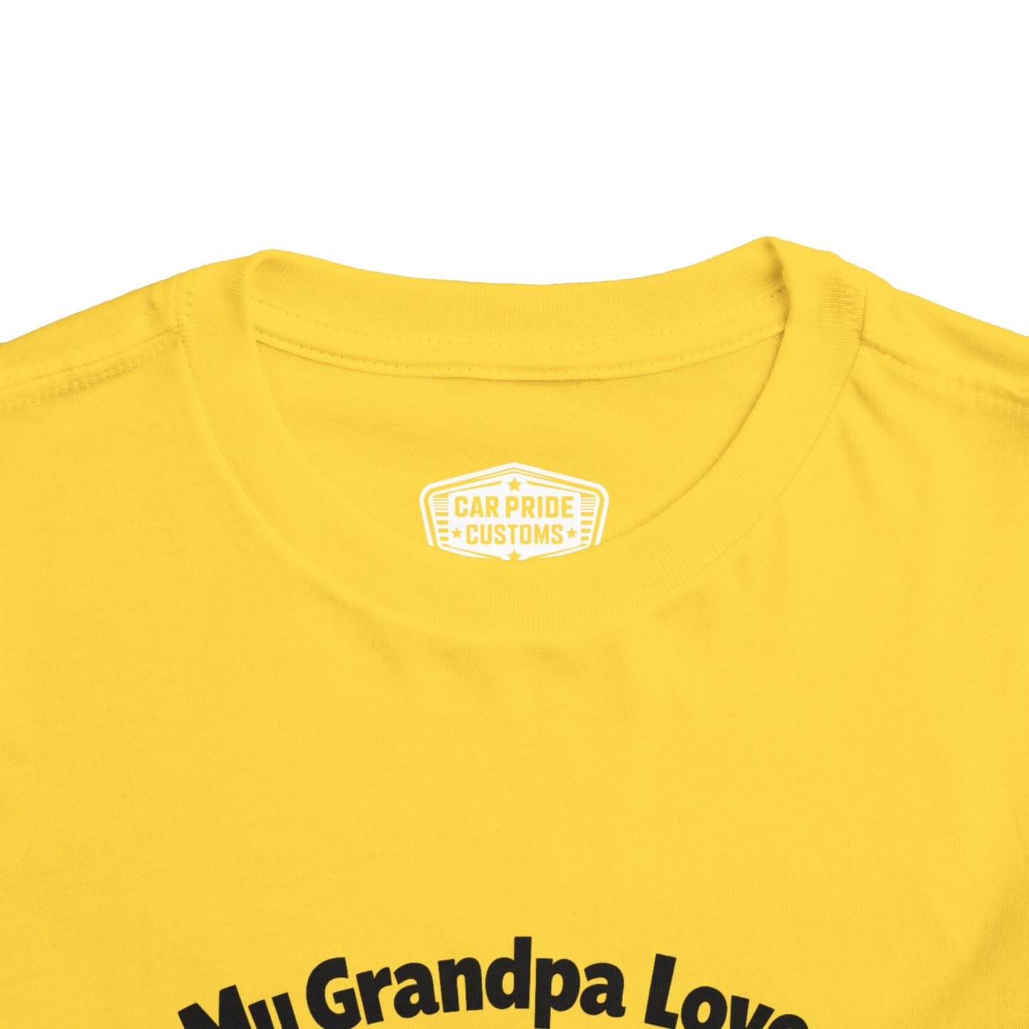 Funny Car T-Shirt | Classic Car Toddler T-Shirt| Grandpa Car Lover Gift | 1957 Chevrolet Bel Air | Grandpa Likes Cars