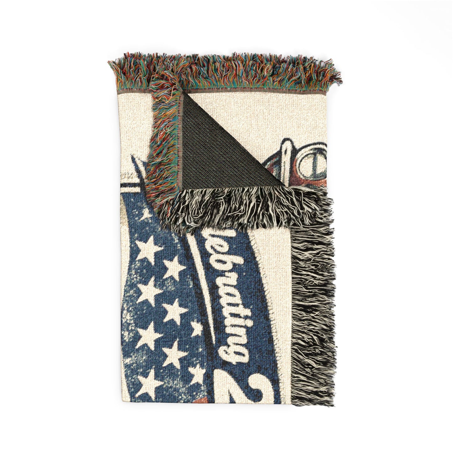 Camaro SS Woven Throw Americana Patriotic Blanket | Automotive Home Decor | Collector Gift | Fathers Day Gift | Car Lover Gift