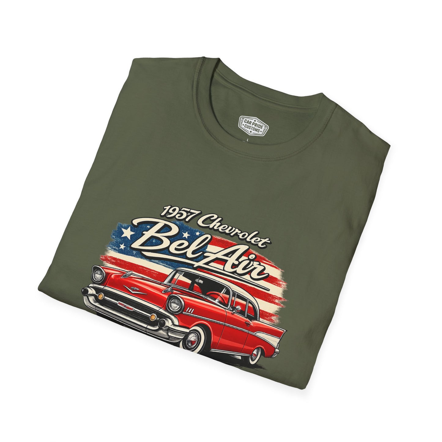 1957 Chevrolet Bel Air Red Pride - Standard Tee