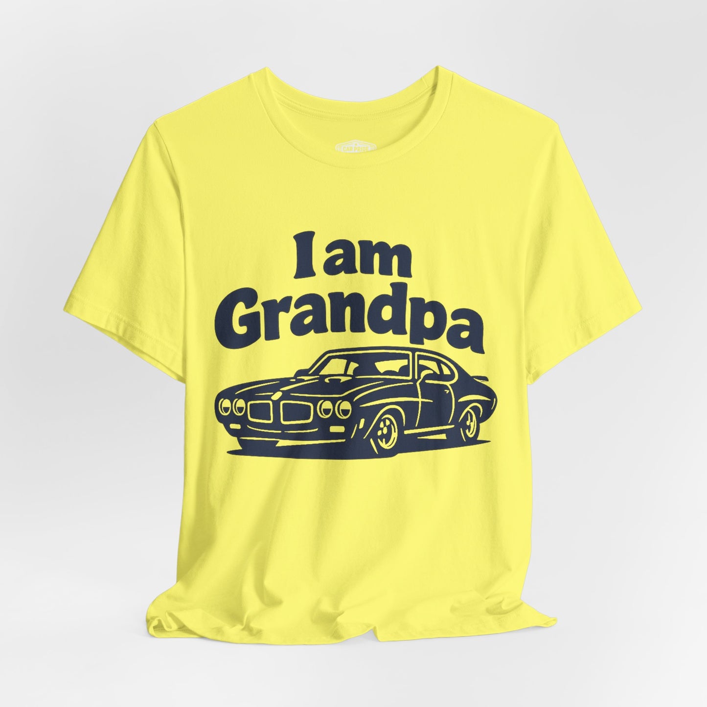 Funny Car T-Shirt | Classic Car Grandpa T-Shirt| Grandpa Car Lover Gift | 1970 Pontiac GTO | I am Grandp
