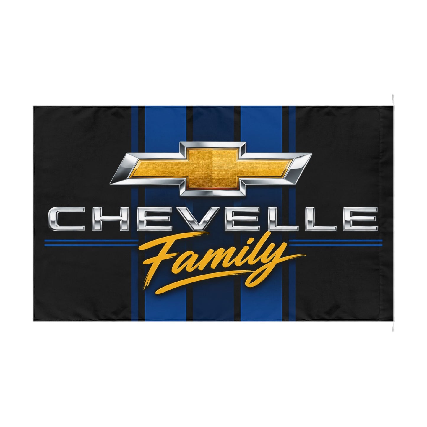 Chevelle Family Flag | Classic Chevelle Garage Banner | Muscle Car Wall Art| 60"x36"