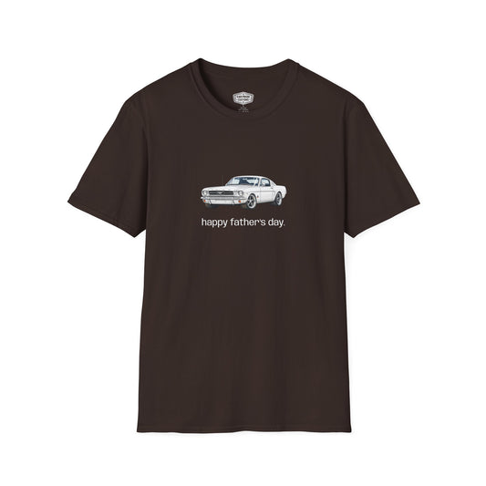 1965 Ford Mustang Happy Father’s Day T-Shirt | Classic Mustang Tee | Personalized Dad Car Shirt